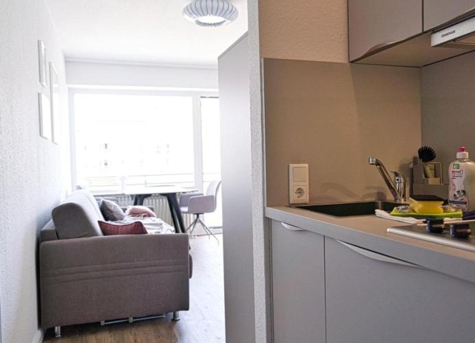 Seepferdchen - Kuscheliges Apartment Mit Meerblick-Balkon Вангероге Екстер'єр фото